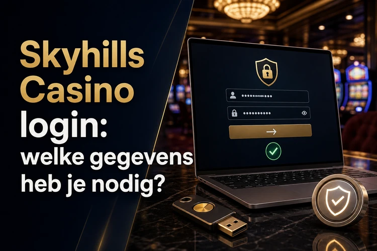Skyhills Casino login: welke gegevens heb je nodig?