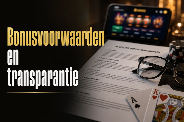 Bonusvoorwaarden en transparantie